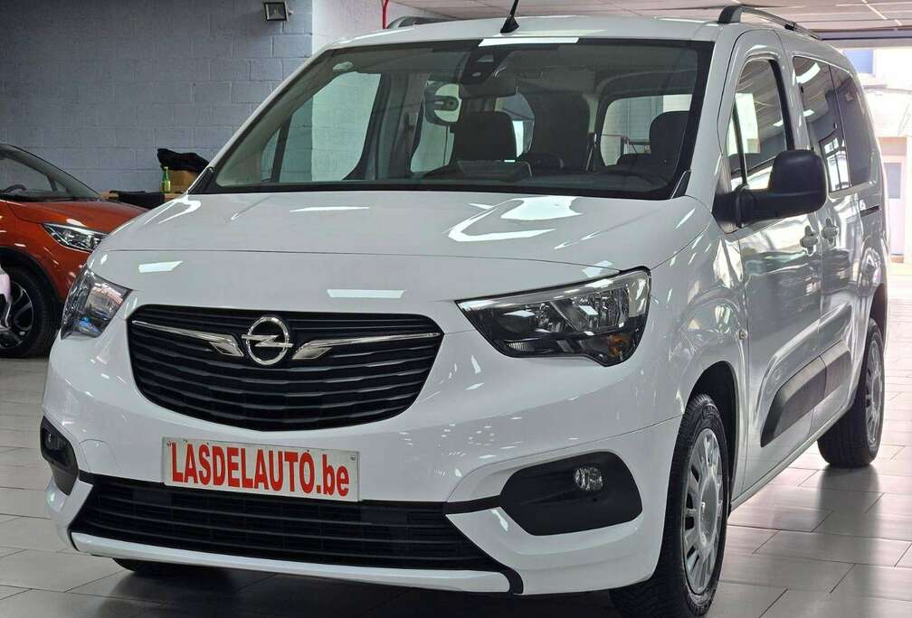 Opel 1.2 T L2H1 Edition XL S/S 7Places Lane Assist Cruise Accoudoir Clim Gps Safety Brake Carplay Android Bluetooth CAMERA180