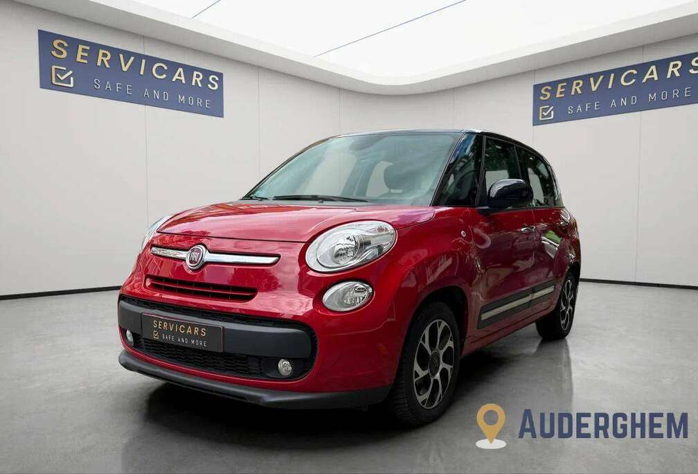 Fiat @SERVICARS AUDERGHEM Fiat 500L 1.3 Multijet ECO Lounge / Pano / Manu / Tissu / GAR 12 MOIS