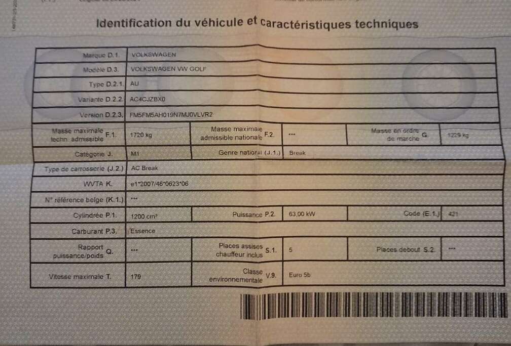 Volkswagen 1.2 TSI 85 BlueMotion Technology Trendline