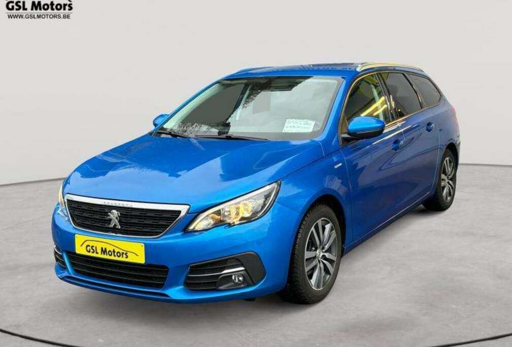 Peugeot 1.2 110cv break bleu 04/21 Airco GPS Camera