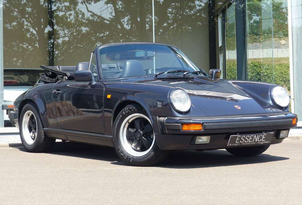 Porsche Carrera 3.2 Cabrio G50 German Car with history