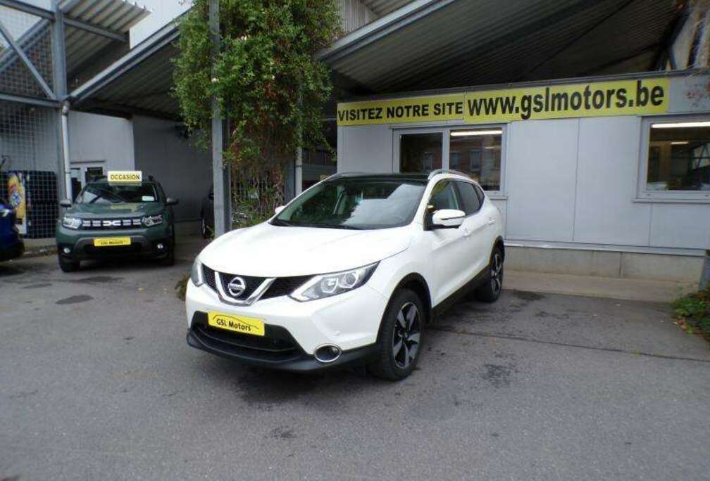 Nissan 1.2i 116cv Blanc 04/16 Airco GPS Camera bluetooth