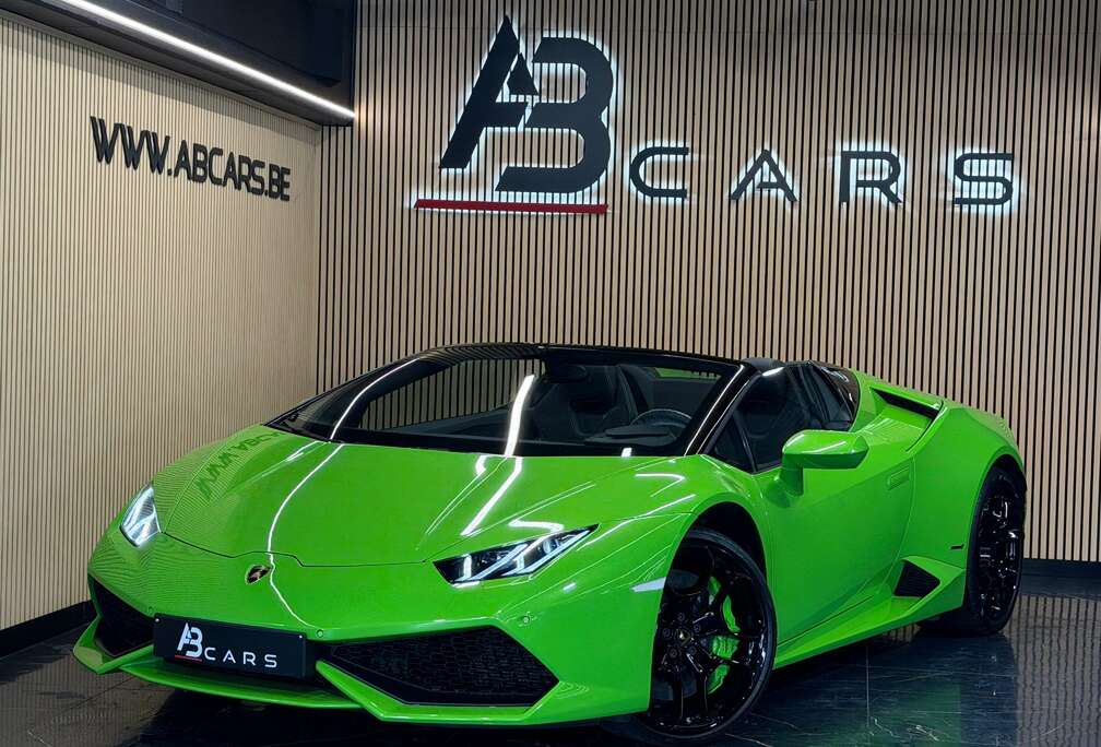 Lamborghini SPYDER 5.2I V10 40V LP610-4** BELIGUM CAR** GARANTIE 12 MOIS**