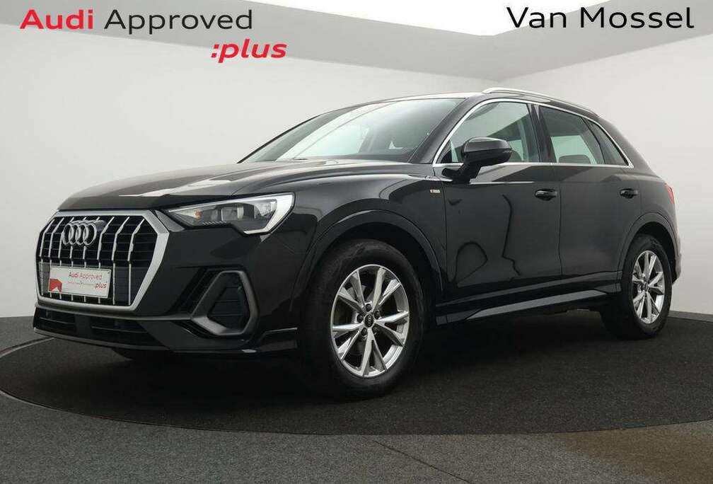 Audi Audi Q3 Business Edition S line 35TFSI 150PK *AUTOMAAT*BEIGE LEDER*NAVI*CRUISE*APP-CONNECT*VIRTUAL COCKPIT*...*