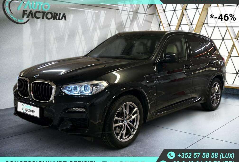 BMW -46% 30E Hyb 292cv BVA8 4x4 M Sport +GPS+CUIR+CAM