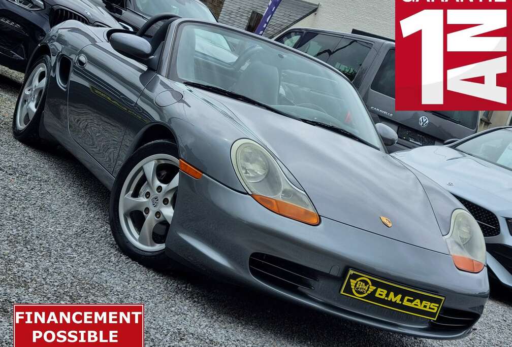 Porsche 2.7i  TIPTRONIC S  CUIR-CLIM-JANTES-CARNET COMPLET-GARANTIE