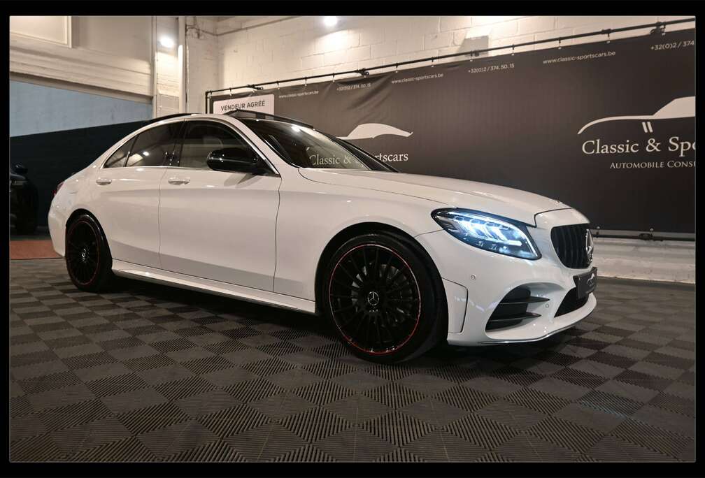 Mercedes-Benz C 200d PACK AMG LINE / TOIT PANO / CAMERA / CARPLAY / DISTRONIC / FULL OPTIONS