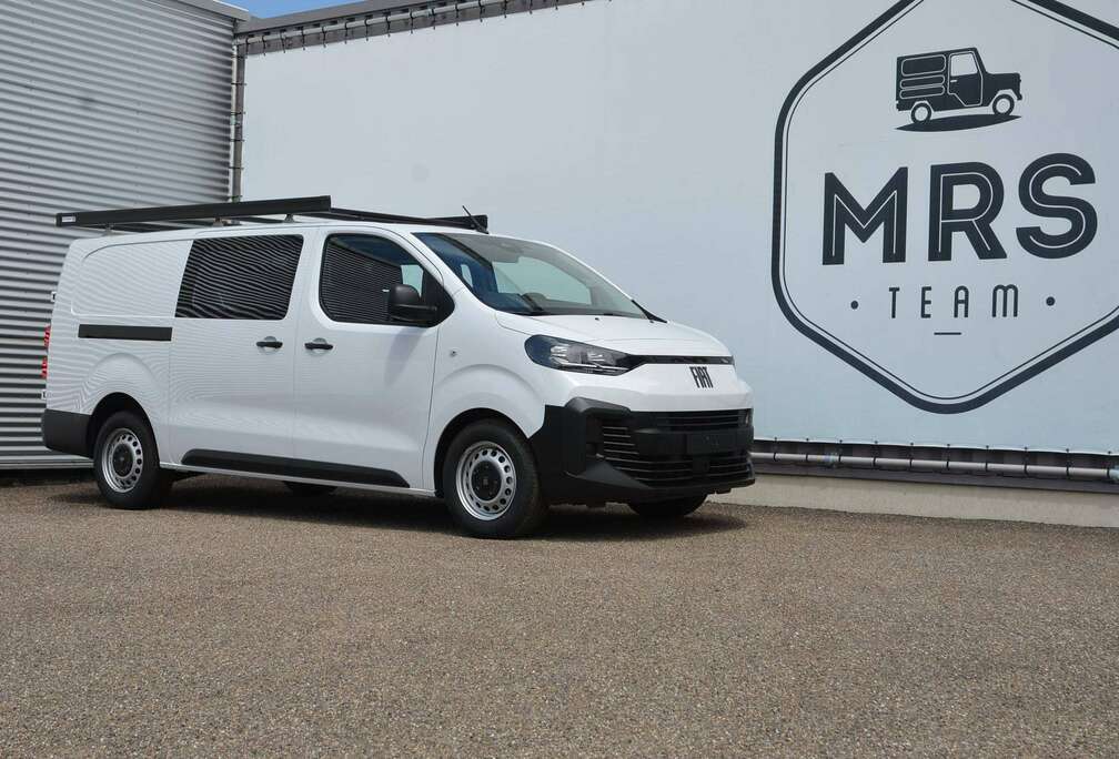 Fiat 2.2HDI- L3- Dubbelcab- Carplay- Nieuw- 27400+BTW
