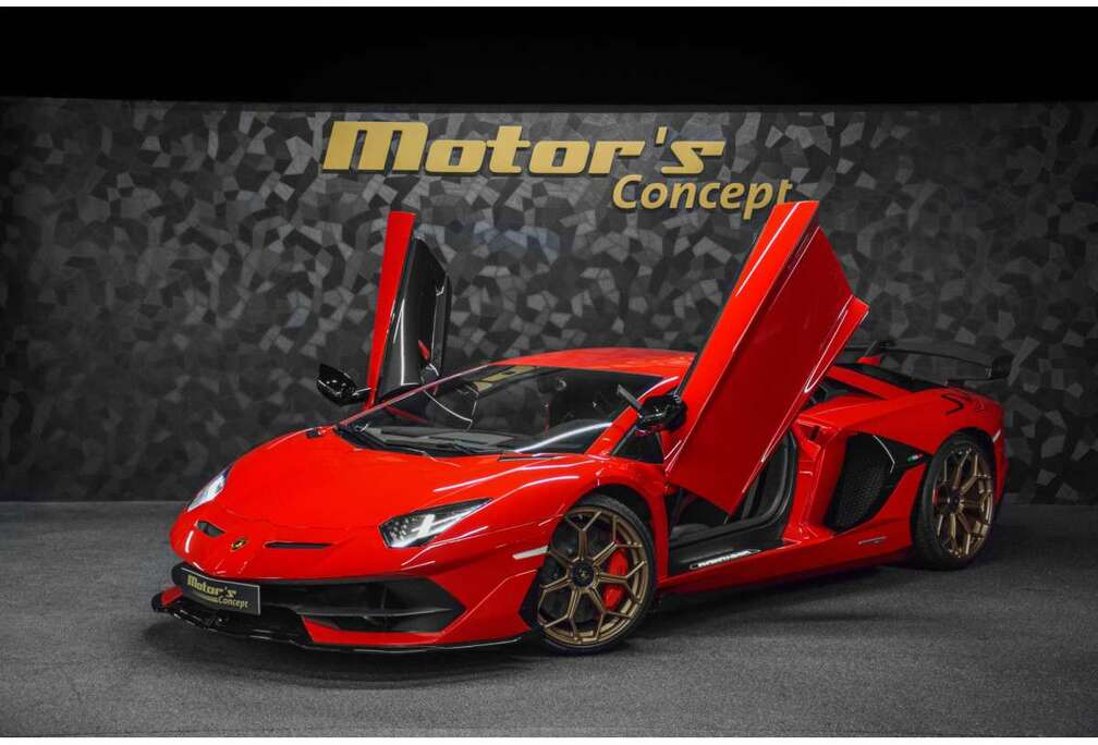 Lamborghini SVJ Coupé 6.5 V12 770 CH / 1 OF 900 / ROSSO MARS