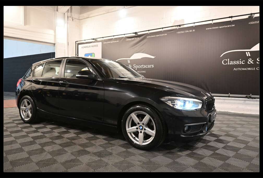 BMW 116d SPORT EURO 6b / LEDS / GPS NAVI / BLUETOOTH / PDC
