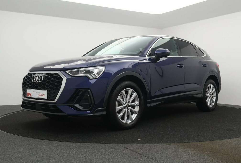 Audi Audi Q3 PHEV Sportback Attraction 45 TFSIe 245pk *AUTOMAAT*BRUIN LEDER*KEYLESS*VIRTUAL COCKPIT*CRUIS