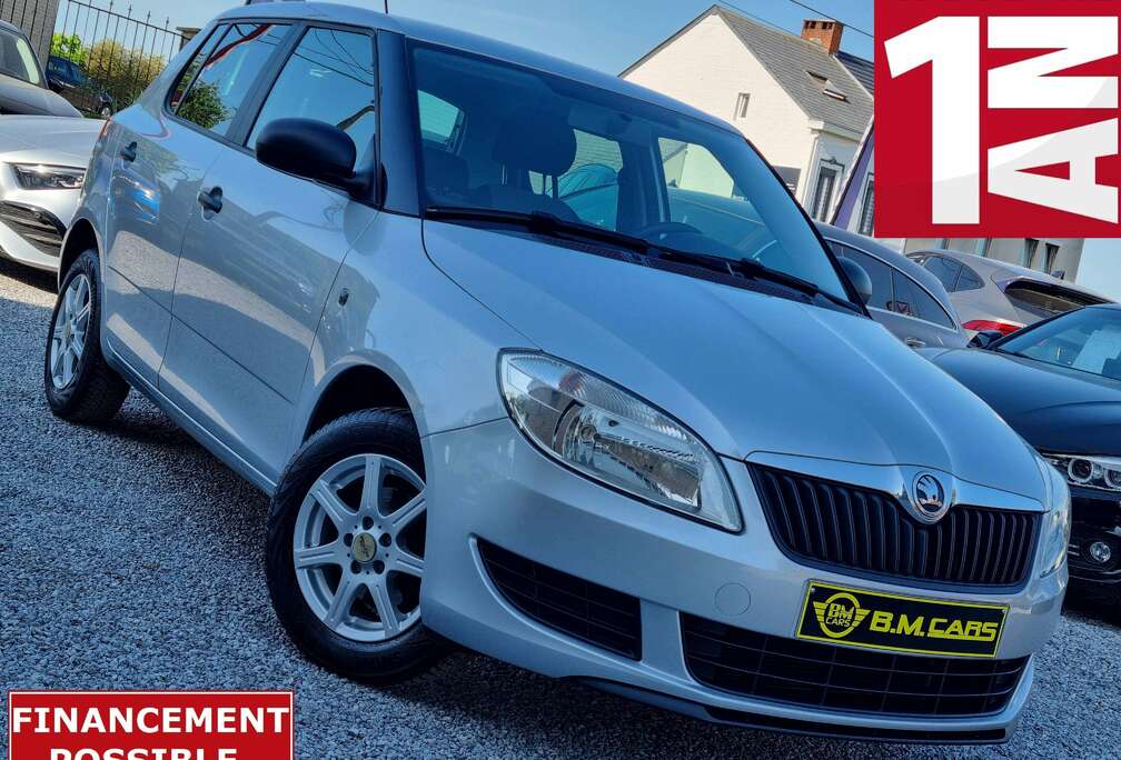 Skoda 1.2i ACTIVE 5 PORTES-CLIM-JANTES-GARANTIE-C.T OK