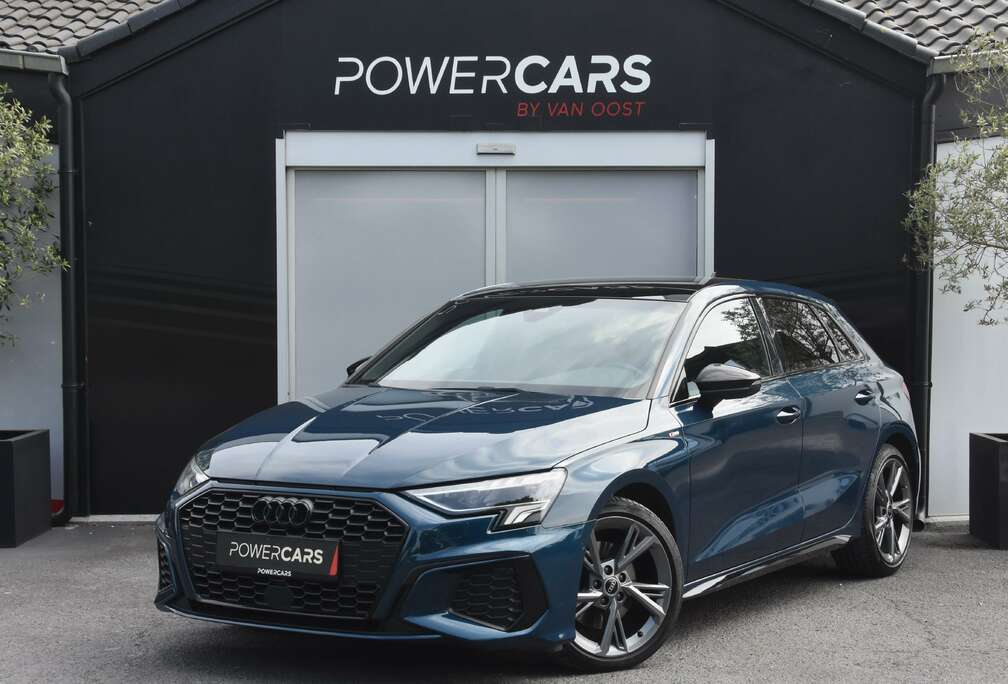 Audi Sportback 35 TDi  S line  Pano  Leder  Optiek Black