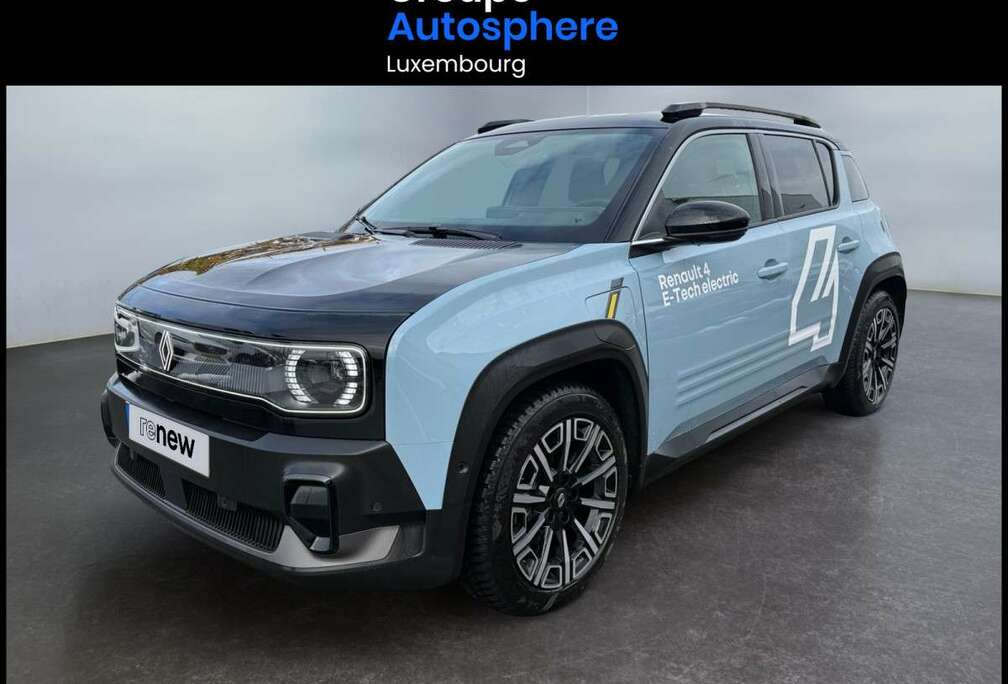 Renault R4 E-Tech  iconic 150 hp comfort range