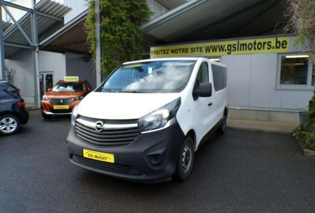 Opel minibus 1.6TDCi 125cv 9pl Blanc 05/17  Airco GPS C