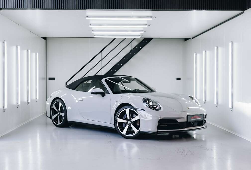 Porsche 992.2 Cabrio Sportuitlaat BOSE Zetelkoeling ACC Sport Chrono