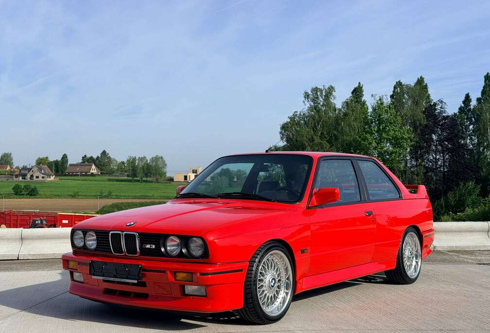 BMW E30 Henna-Rot *Leder/Airco/BBS RC 090 17\'\'/KW Variant/Supersprint*