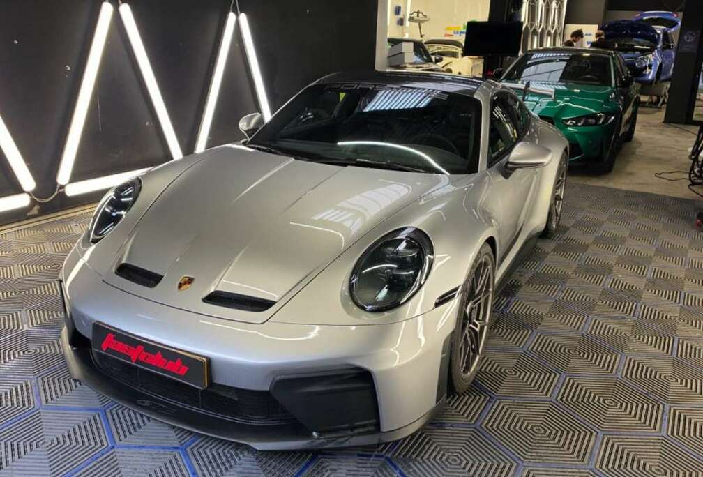 Porsche GT3 992.2 ARGENT GT hd led, pack club sport, bacqu