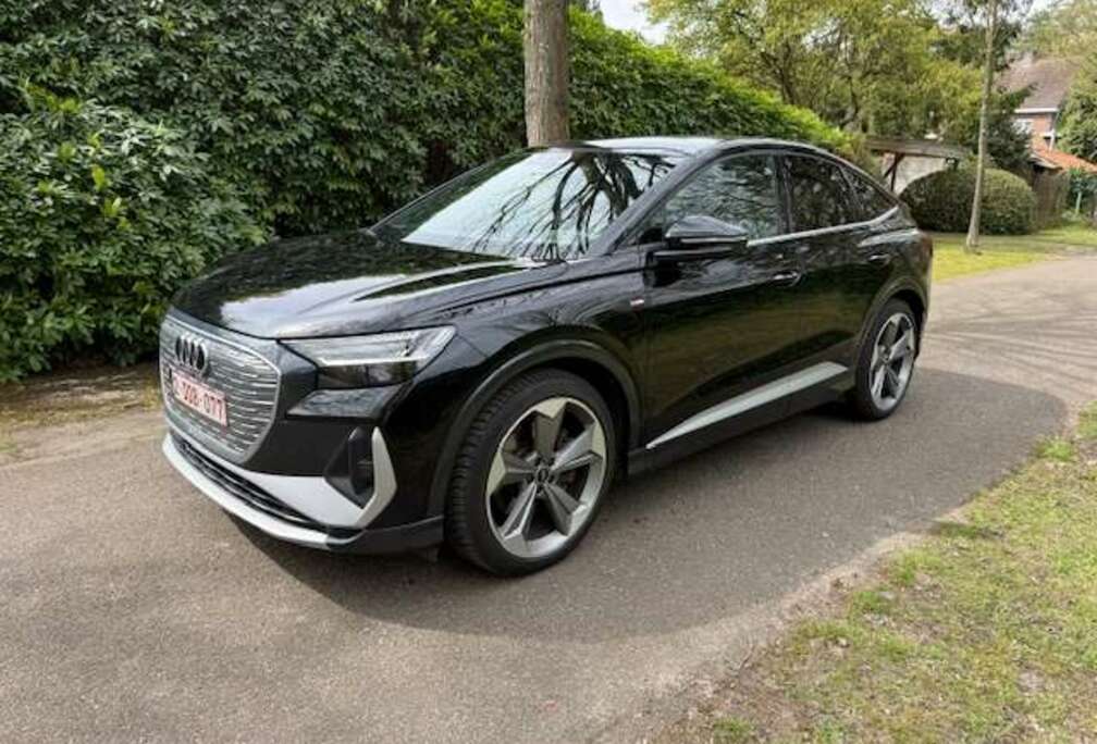 Audi Q4 Sportback e-Tron 82 kWh 40 S line/ Full option/ Gekeurd voor verkoop