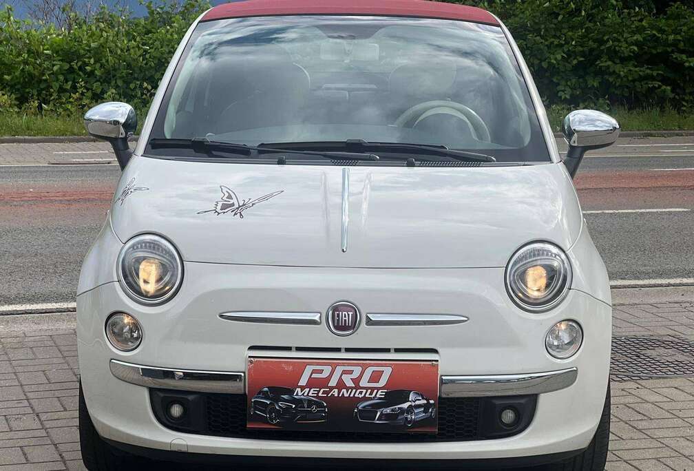Fiat 1.2i Lounge Stop*Cabriolet*1e Propriétaire*Carnet*Clim*Cuir*Ve*Re*Vc*ja*etc
