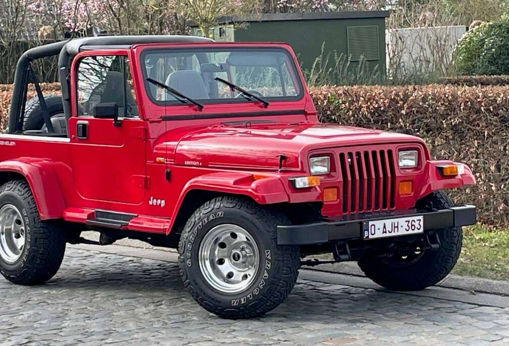 Jeep YJ EXCLUSIEVE EDITION VERSIE