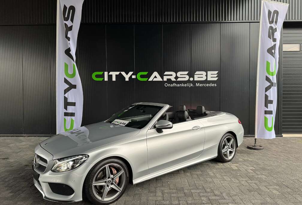 Mercedes-Benz d CABRIO AUTOM 9G///AMG-CAMERA-AIRSCARF-FULL OPT