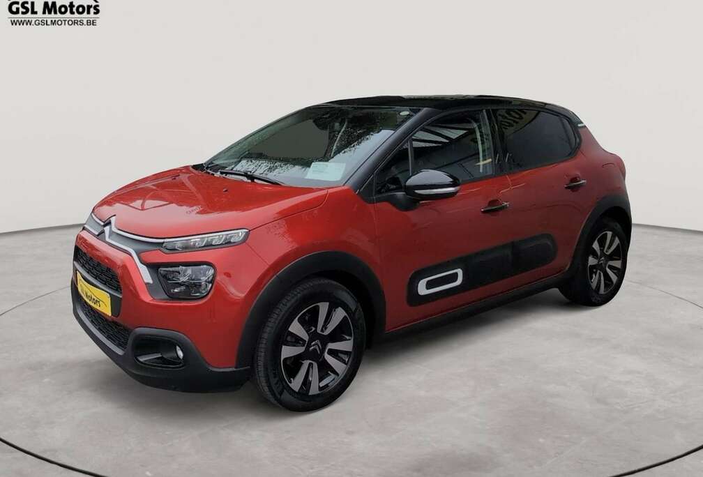 Citroen Garanti 3ans 1.2i 83cv rouge 06/24 28.168km Airco