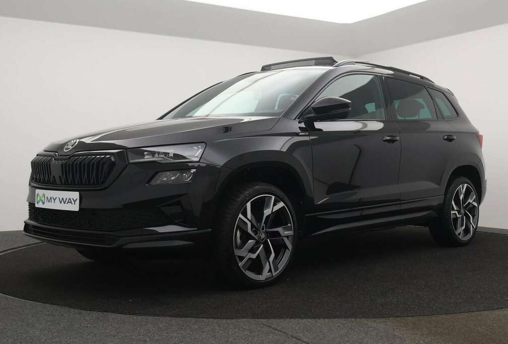 Skoda Karoq 1.5TSI Sportline *AUTOMAAT*PANODAK*LEDER*SPORTZETELS*CAMERA*VIRTUAL COCKPIT*ACC*PDC*APP-CONNEC