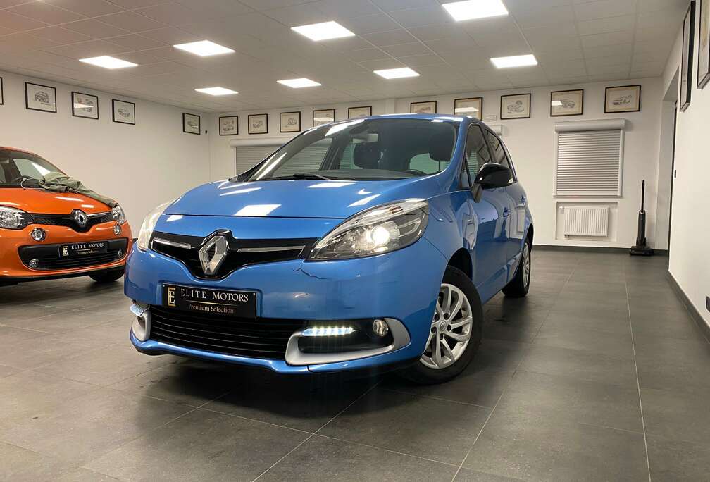 Renault Scenic 1.5 dCi LIMITED 1erMAIN/ FULL OPTION/ ETAT NEUF/ CARNET COMPLET