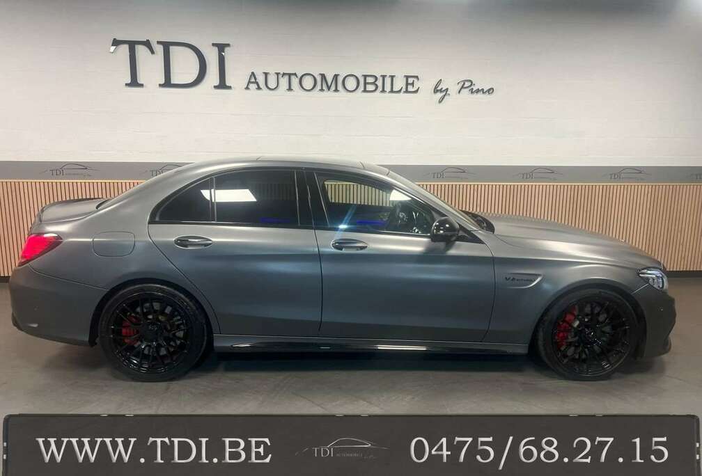 Mercedes-Benz C 63 AMG S*510Cv*Belge*Historique*Carpass*Full*