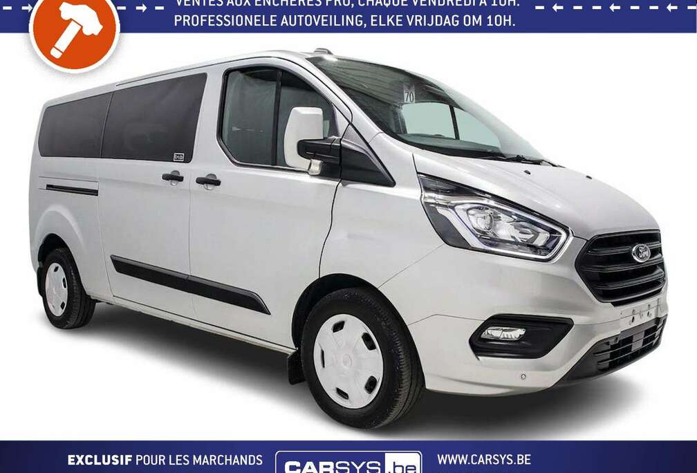 Ford CUSTOM - 2.0 D - 130 - BVA 9 PLACES - RADAR - R...