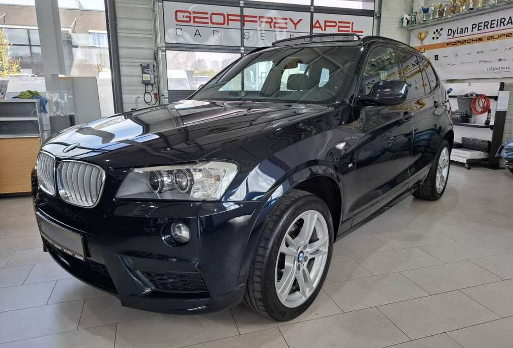 BMW XDRIVE 28i Pack M, CUIR, NAVI, PANORAMA, 4*4, BLUE