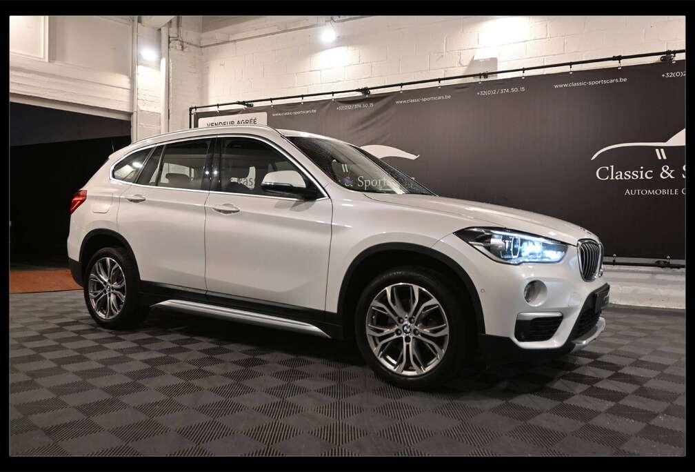 BMW X1 1.5i sDrive18 PACK SPORT / CAMERA / LEDS / CUIR / GPS NAVIGATION / CARNET BMW !!