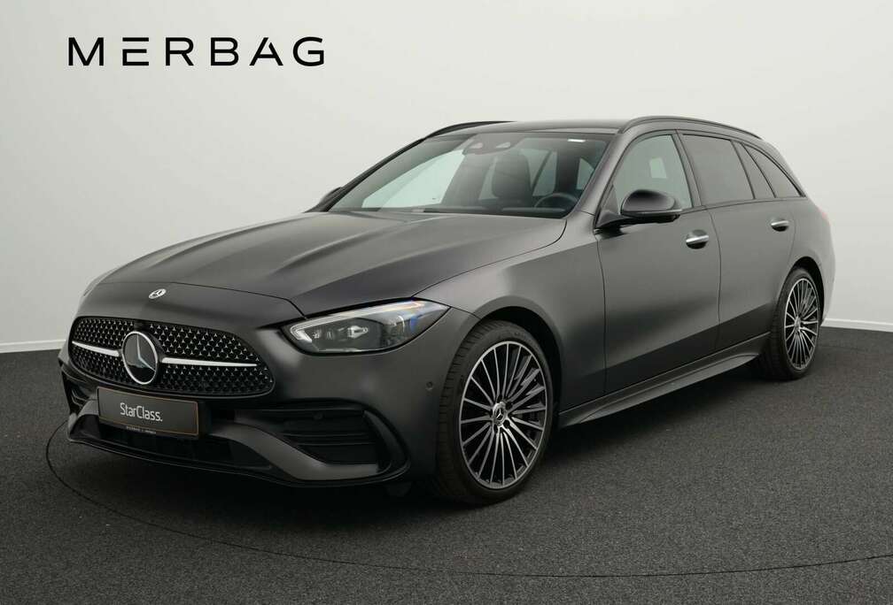 Mercedes-Benz C 220 d 4MATIC T-Modell AMG-Line Pano+AHK+Sound.