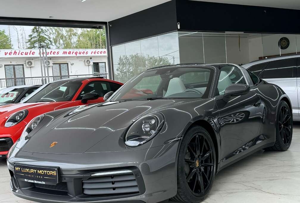 Porsche 911 / 992 4 3.0 Turbo 385 PK | Agate GRIS | CAMERA | CARPLAY | Ja20/21¨ BLACK | INT. FULL CUIR | FULL HISTORY PORSCHE