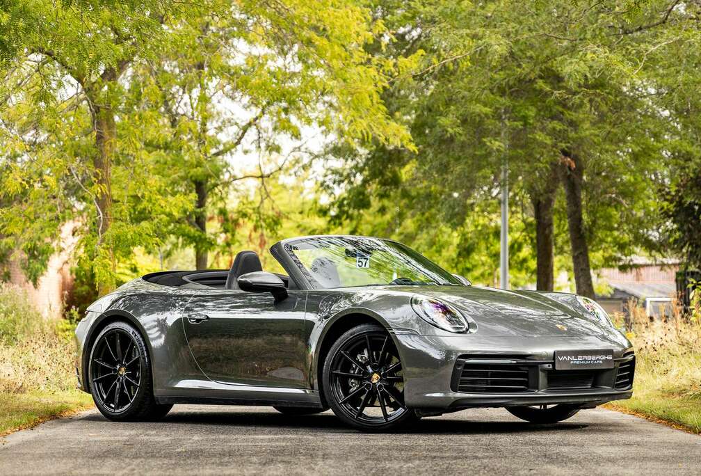 Porsche 992 Carrera Cabrio PDK * Sport Chrono * Sportuitlaat * BOSE * Camera *