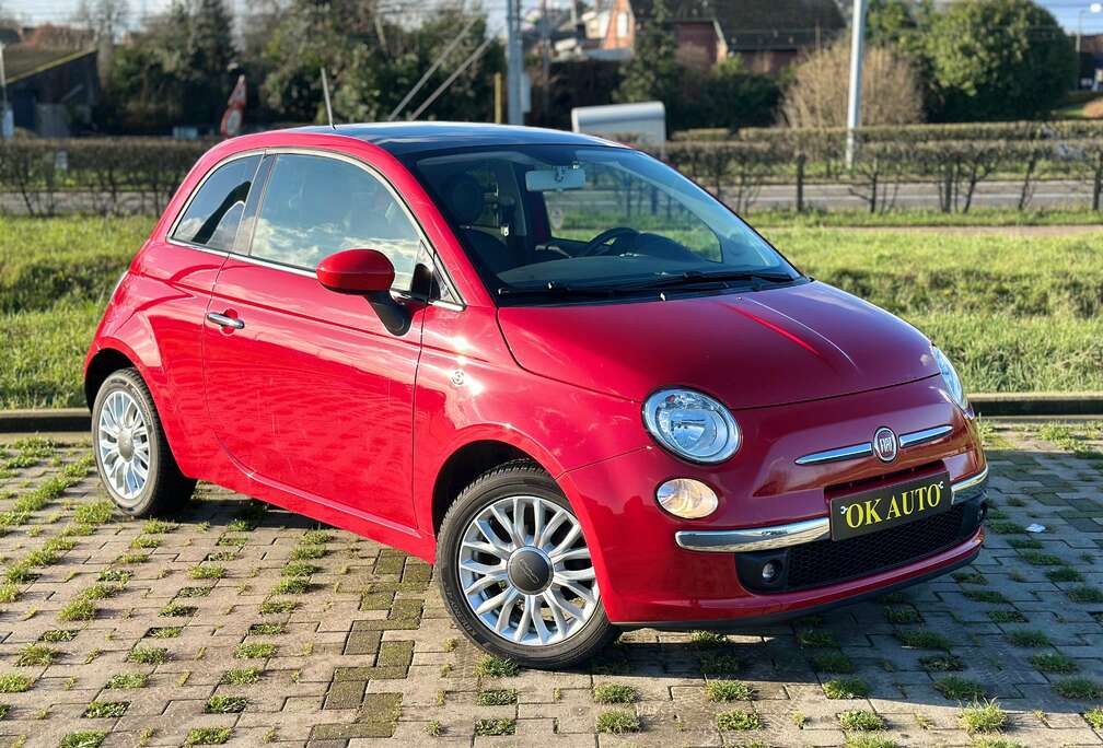 Fiat 500 Euro 6 1.2i Garantie 12 Mois Toit pano