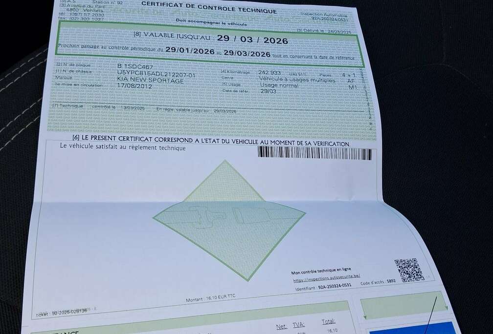 Kia 1.7 CRDi 2WD Fusion