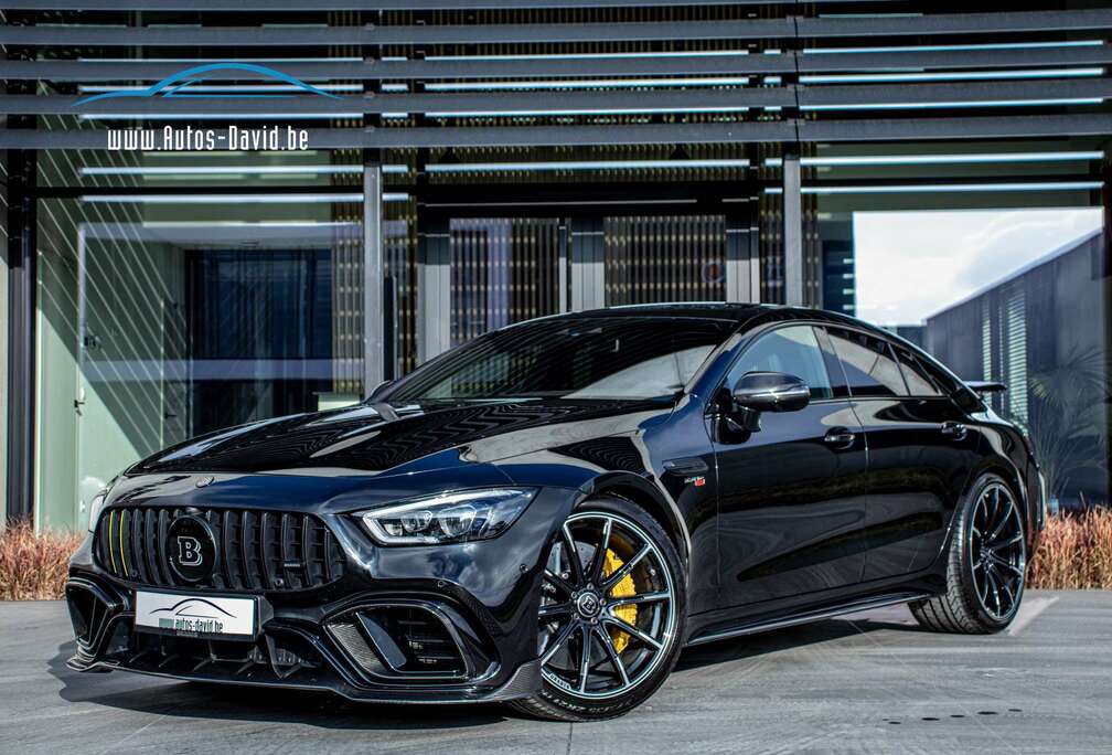 Mercedes-Benz 63 S 4Matic+ 4.0 V8 Bi-Turbo BRABUS 800 / 1 EIGENAAR / HISTORIEK / KEYLESS GO / SOFTCLOSE / BURMESTER / CARBON