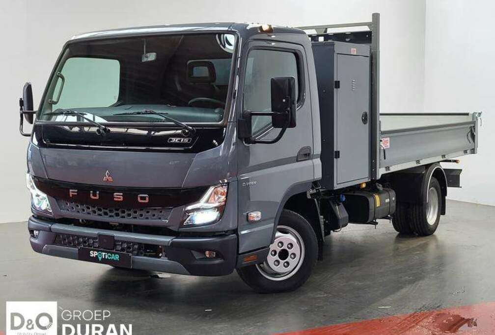 Mitsubishi NEW 3C15 3400 materiaalkoffer enkelzijdige kipp