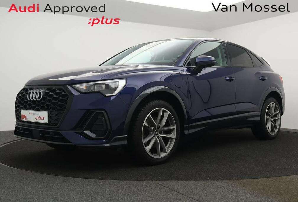 Audi Sportback PHEV Audi Q3 Sportback Attraction PHEV 45TFSIe 245PK *AUTOMAAT*TREKHAAK*LEDER*CAMERA*PDC*CRUISE*VIRTUAL COCKPIT