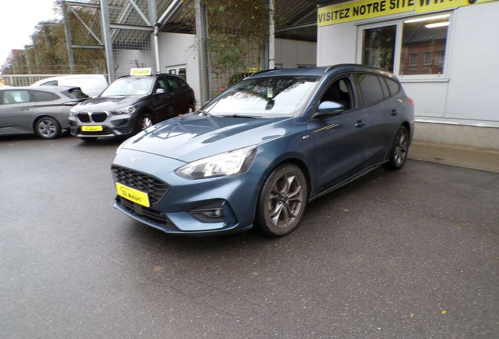 Ford Break 1.0i 125cv Bleu 03/19 Airco GPS Radio Camera