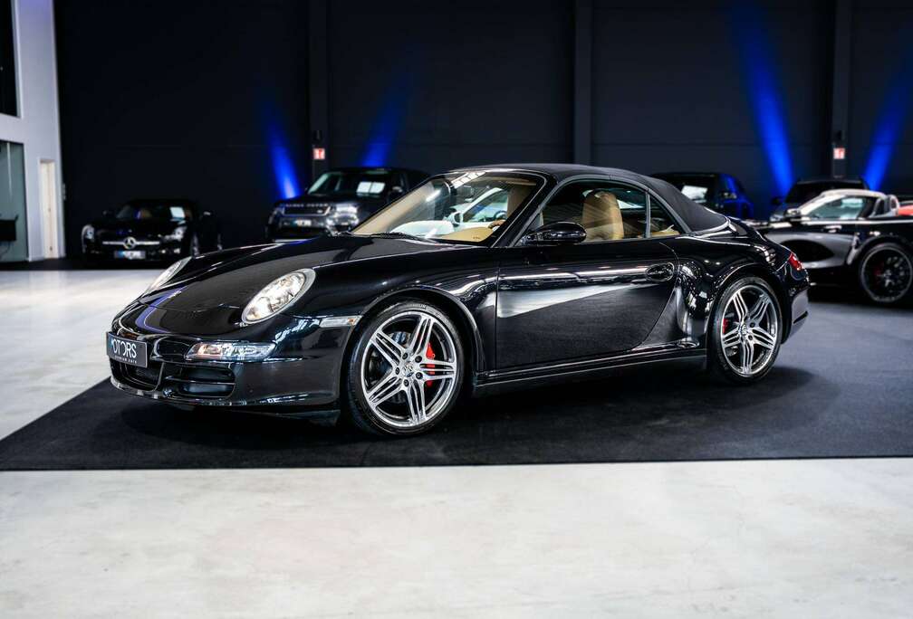 Porsche 997 Carrera 4S Cabriolet 3.8i Tiptronic S - PASM - Stoelverwarming -