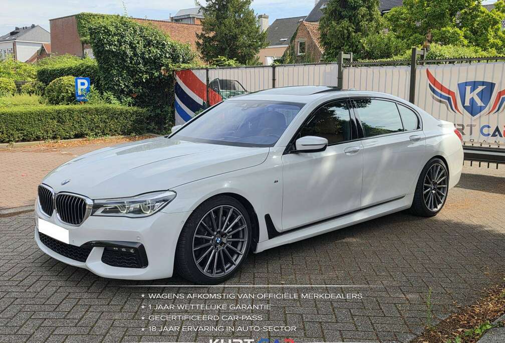 BMW Long 740iASL M SPORT | SKY LOUNGE PANO | HARMAN | GEKOELDE ZETELS | MASSAGEZETELS | HEAD UP | KEYLESS | DISPLAY KEY