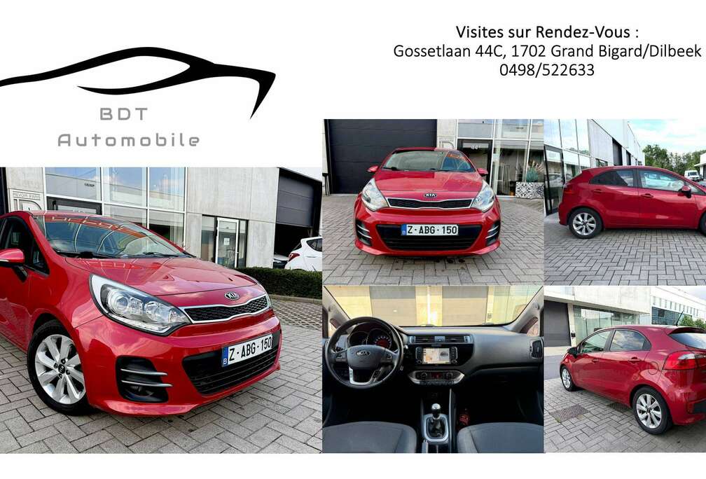 Kia 1.2i 1er Prop 45000km  Carnet Complet Airco GPS Caméra Bluethoot Jantes Alu Cruise Control Capteurs Arr ...