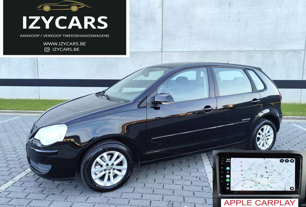 Volkswagen 1.4i 16v United 5d. CARPLAY+ANDROID,NAVI,AIRCO,BLUETH,ALU,SERVO