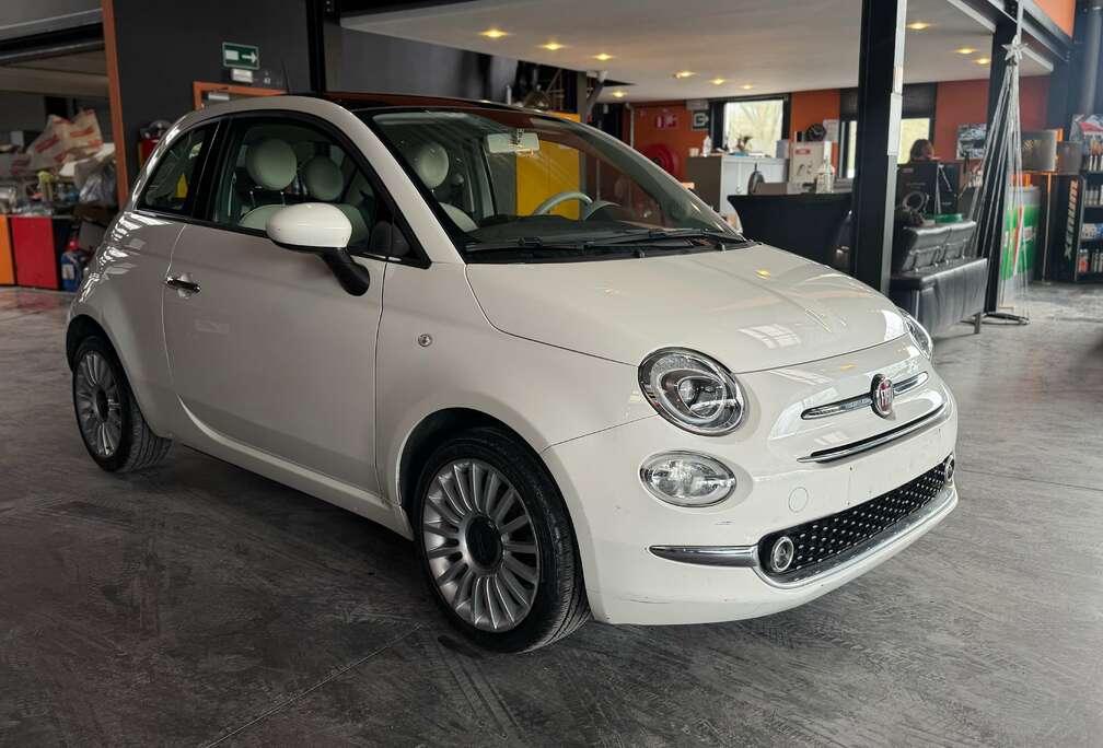 Fiat 500 1.2i ECO Lounge/12 mois de garantie/toit pano