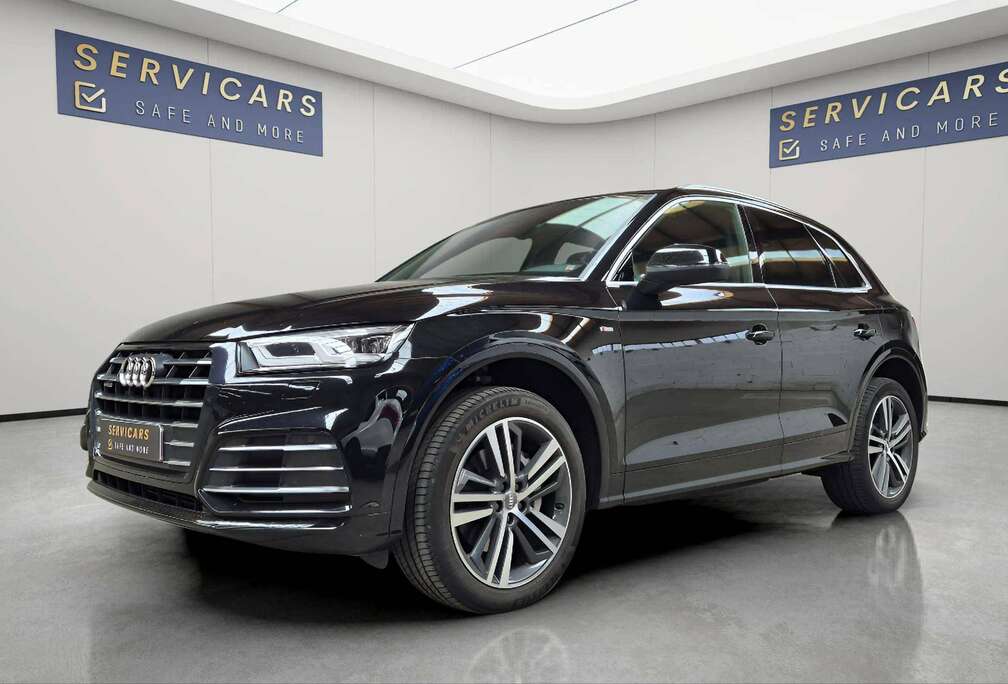 Audi @ SERVICARS DIRECT - AUDI Q5 PHEV 50 TFSi e Quattro Sport - S tronic - Full S-Line - Garantie 12 mois