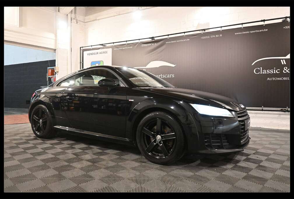 Audi TT Coupé 1.8 TFSI S-LINE  / VIRTUAL COCKPIT / GPS NAVIGATION / BLUETOOTH / CRUISE CONTROL / PDC / CARNET AUDI !!
