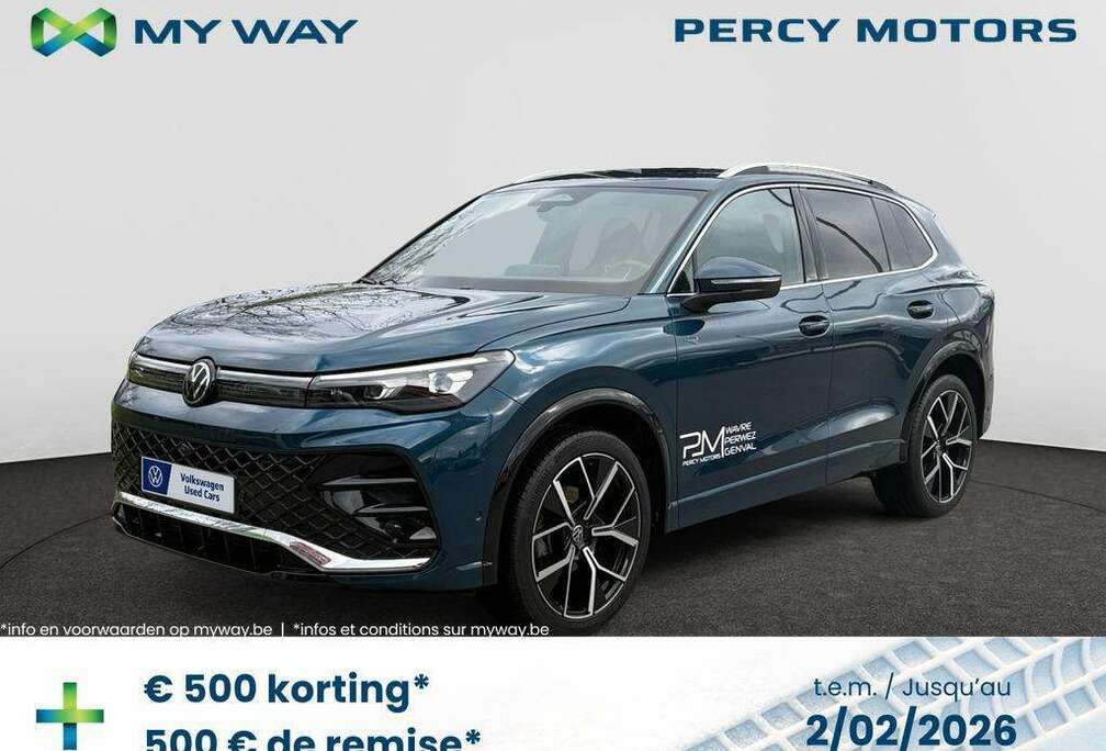 Volkswagen Tiguan R-Line 1.5 TSI mHEV ACT OPF 110 kW (150 ch) 7 vitesses DSG